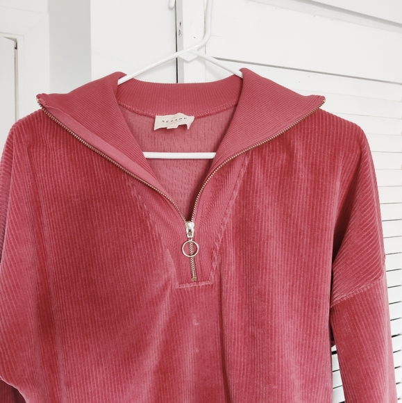 Sezane corduroy set XS pink - Picture 3 of 13